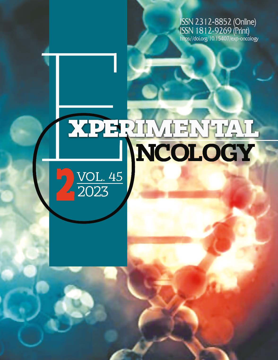 					View Vol. 45 No. 2 (2023): Experimental Oncology
				